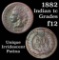 1882 Indian Cent 1c Grades f, fine