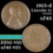 1915-d Lincoln Cent 1c Grades xf+