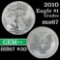 2010 Silver Eagle Dollar $1 Grades GEM++ Unc