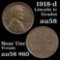 1918-d Lincoln Cent 1c Grades Choice AU/BU Slider