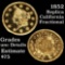 1852 Replica California Fractional Gold 50c Grades Unc Details
