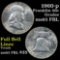 1960-p Franklin Half Dollar 50c Grades Select Unc FBL