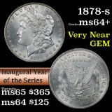 1878-s Morgan Dollar $1 Grades Choice+ Unc