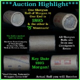 ***Auction Highlight*** Morgan dollar roll ends 1895 & 's', Better than average circ   (fc)