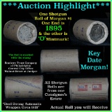 ***Auction Highlight*** Morgan dollar roll ends 1895 & 'o', Better than average circ   (fc)