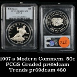 PCGS 1997-s Jackie Robinson Modern Commemorative $1 $1 Graded pr69 DCAM By PCGS