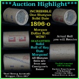***Auction Highlight*** Solid date Morgan $1 roll 1896-o, better than avg circ   (fc)