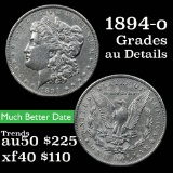 1894-o Morgan Dollar $1 Grades AU Details