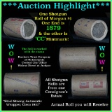 ***Auction Highlight*** Morgan dollar roll ends 1879 & 'cc', Better than average circ   (fc)