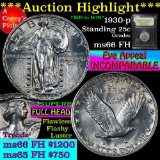 ***Auction Highlight*** 1930-p Standing Liberty Quarter 25c Graded Gem + Full Head by USCG (fc)