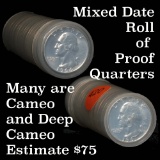 Mixed Date roll of Proof Quarters