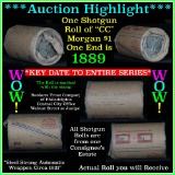 ***Auction Highlight*** Full Roll Carson City Morgan $1 1889 on one end, better than avg circ   (fc)