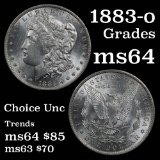 1883-o Morgan Dollar $1 Grades Choice Unc