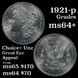 1921-p Morgan Dollar $1 Grades Choice+ Unc