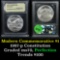 1987-p Constitution Modern Commem Dollar $1 Graded ms70, Perfection by USCG