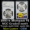 NGC 1881-s Morgan Dollar $1 Graded ms65 by NGC