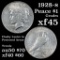 1928-s Peace Dollar $1 Grades xf+