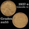 1937-s Lincoln Cent 1c Grades Select AU