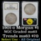 NGC 1901-o Morgan Dollar $1 Graded ms63 by NGC