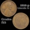 1916-p Lincoln Cent 1c Grades f+