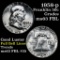 1958-p Franklin Half Dollar 50c Grades Select Unc FBL