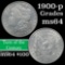 1900-p Morgan Dollar $1 Grades Choice Unc