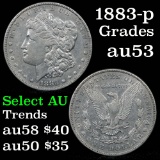 1883-p Morgan Dollar $1 Grades Select AU