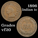 1896 Indian Cent 1c Grades vf, very fine