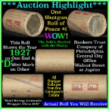 Peace dollar roll ends 1927 & 'd', Better than average circ