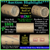 ***Auction Highlight*** Morgan dollar roll ends 1891 & 'p', Better than average circ (fc)