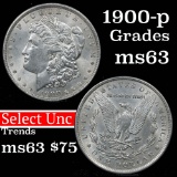 1900-p Morgan Dollar $1 Grades Select Unc