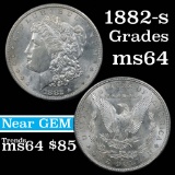 1882-s Morgan Dollar $1 Grades Choice Unc