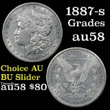 1887-s Morgan Dollar $1 Grades Choice AU/BU Slider