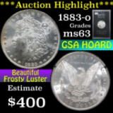 ***Auction Highlight*** 1883-o GSA Morgan Dollar $1 Grades Select Unc (fc)