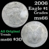 2006 Morgan Dollar $1 Grades GEM+ Unc