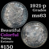1921-p Morgan Dollar $1 Grades Select Unc
