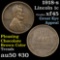 1918-s Lincoln Cent 1c Grades xf+