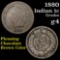 1880 Indian Cent 1c Grades g, good
