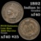 1892 Indian Cent 1c Grades xf