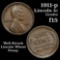 1911-p Lincoln Cent 1c Grades f+