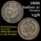 1896 Indian Cent 1c Grades vg, very good