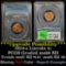 PCGS 1954-s Lincoln Cent 1c Graded ms66 rd By PCGS