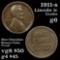 1911-s Lincoln Cent 1c Grades g+