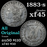 1883-s Morgan Dollar $1 Grades xf+