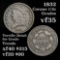 1832 Coronet Head Large Cent 1c Grades vf++