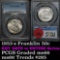 PCGS 1953-s Franklin Half Dollar 50c Graded ms66 by PCGS (fc)
