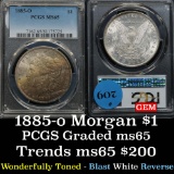 PCGS 1885-o Morgan Dollar $1 Graded ms65 by PCGS