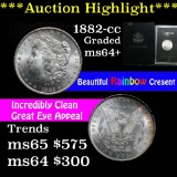 ***Auction Highlight*** GSA 1882-cc Morgan Dollar $1 Grades Choice+ Unc (fc)