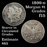 Top 100 1899-o Micro o Morgan Dollar $1 Micro 'o' variety Grades f+