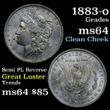 1883-o Morgan Dollar $1 Grades Choice Unc